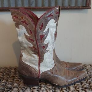 Ariat Sidesaddle Spotted Pony Leather Boots
